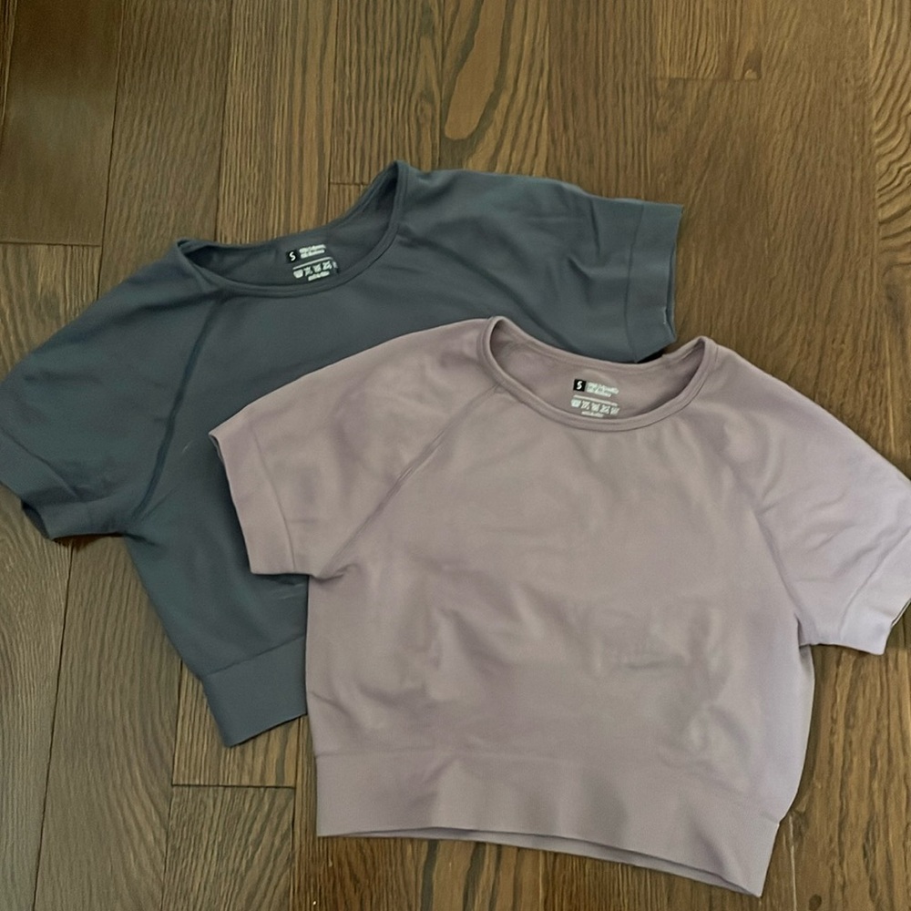 Workout T shirt tops (can be sold together or separately)